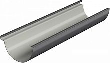 Желоб водосточный графитово-серый, 3 м