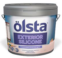 Фасадная силиконовая краска EXTERIOR SILICONE, база А, 9 л