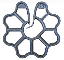 Фиксатор звездочка, 25 мм