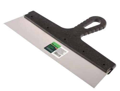 Шпатель из нержавеющей стали, пластмассовая ручка, 300 мм