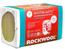Минеральная вата ROCKWOOL Акустик Баттс (1000х600х150) 3 шт (1,8 м2, 0,27 м3) в упаковке