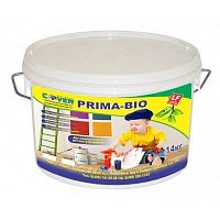 Краска водно-дисперсионная акриловая "PRIMA-BIO", 5кг