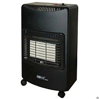 GRH 4 Инфракрасный газовый нагреватель 4,2кВт, пропан, 3 режима нагрева, защита от утечки газа, редуктор в комплекте