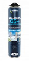 BOSTIK Standard 65+ All SEASON пена пистолетная полиуретановая всесезонная, 850 мл