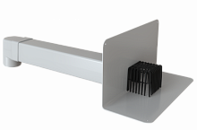 Парапетная воронка с листвоуловителем и отводом VC-TPO 100x100x650, Fachmann