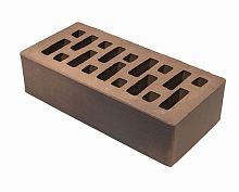 Облицовочный кирпич одинарный, М-250,120x250x65, коричневый 5-92-00-0-00 RECKE М200
