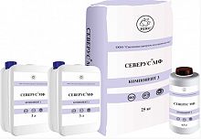 Северус МФ, комплект, четырехкомпонентное, полиуретаново-бетонное покрытие полов, 18,24 кг