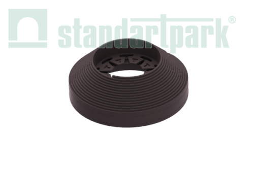 Бордюр NewFix Roll Б-100.04.04-ПП в комплекте с соединителем и крепежными анкерами 08250404-К, Стандартпарк