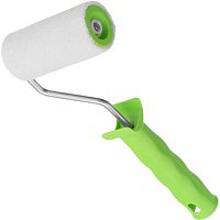 Валик велюр с ручкой, 100 мм, Сибртех