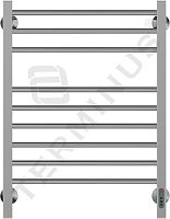 Полотенцесушитель электрический Сицилия П9 530х700х500 (6+3) электро (встроенный диммер)